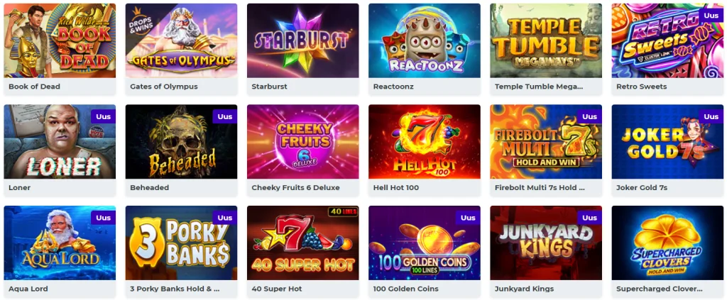 Boost kasiino ülevaade | Online Kasiino